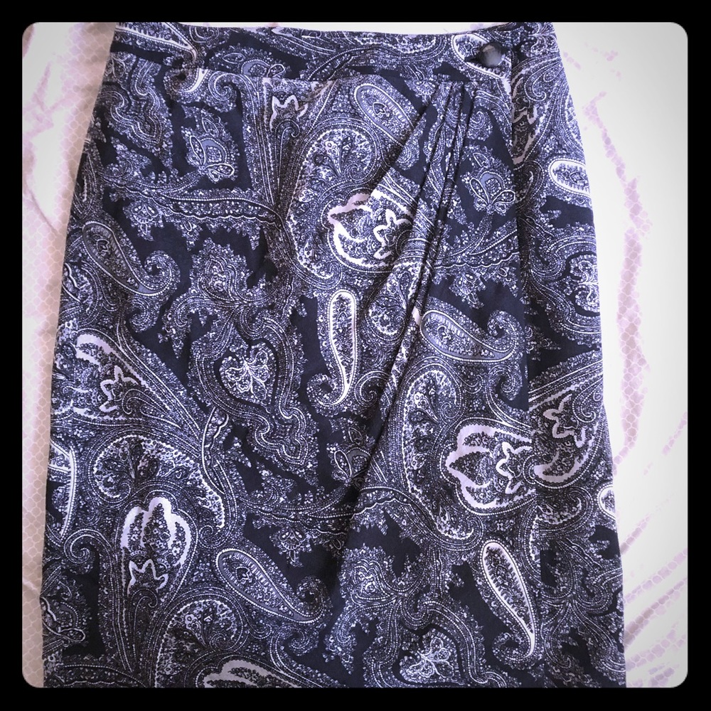 Talbots wrap skirt